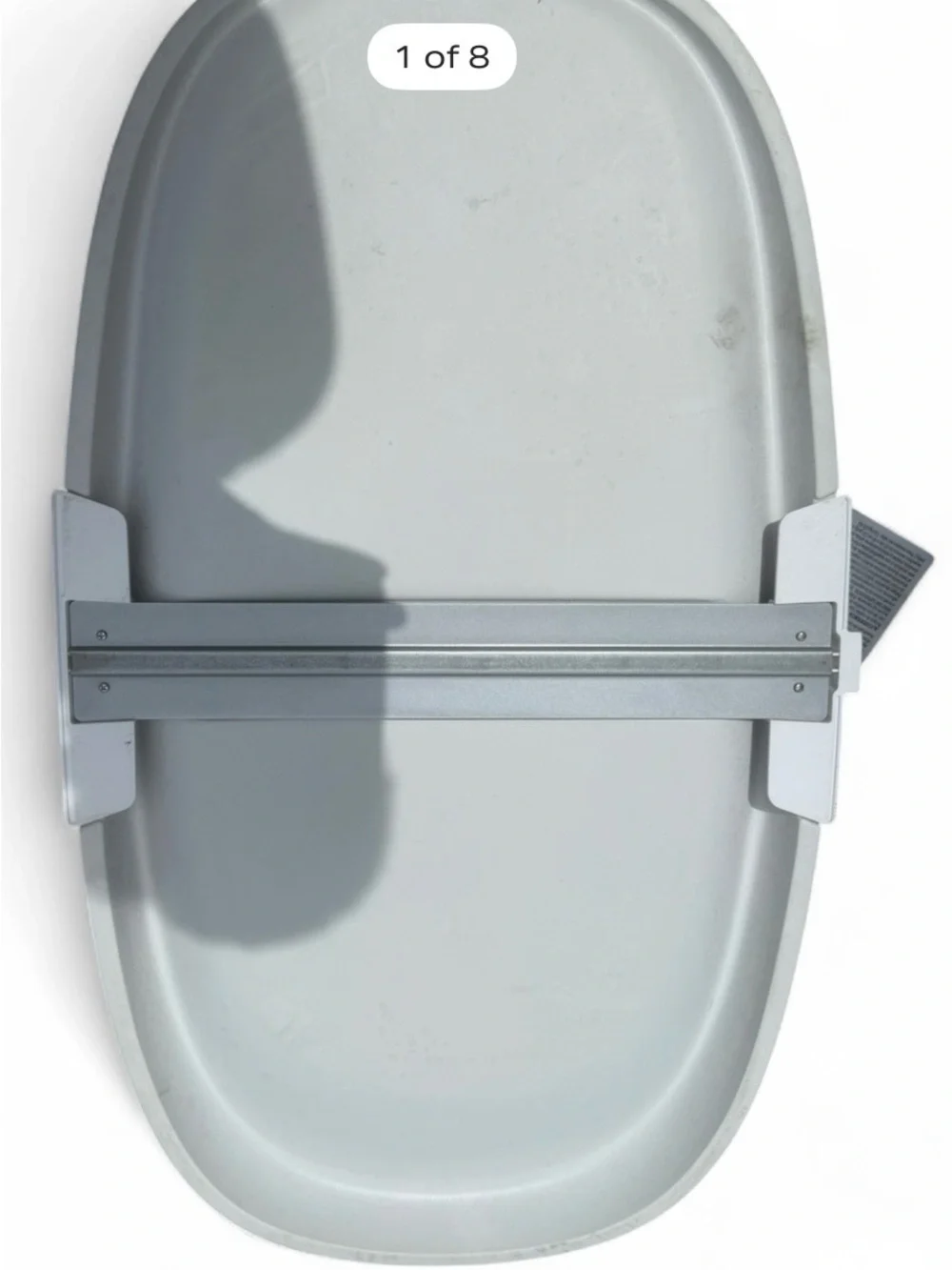 White Infant Bath mate with Safety Strap - Picture 2 of 4